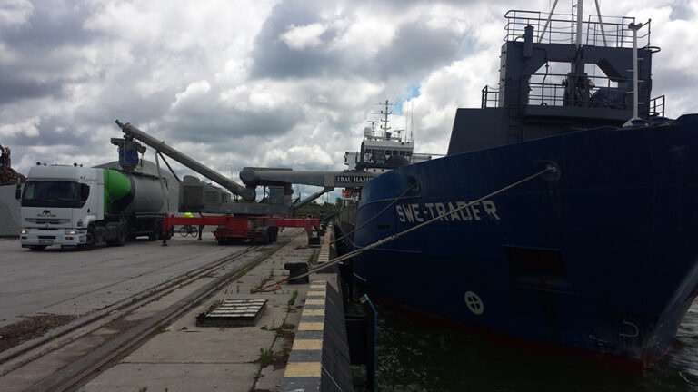 Started bulk cement handling