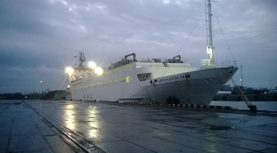 In MALKŲ ĮLANKOS TERMINALAS – unseen cargo