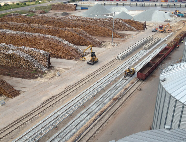 Reconstruction of the railway