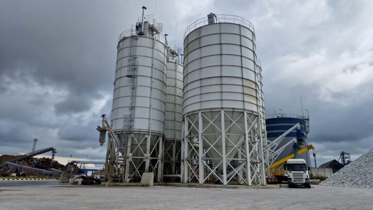 We've expanded the cement storage infrastructure