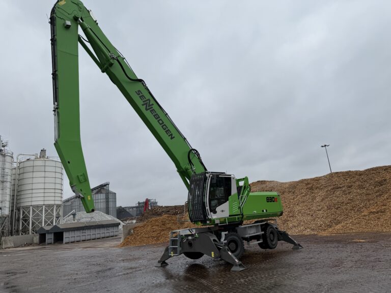 We've bought new handling equipment
